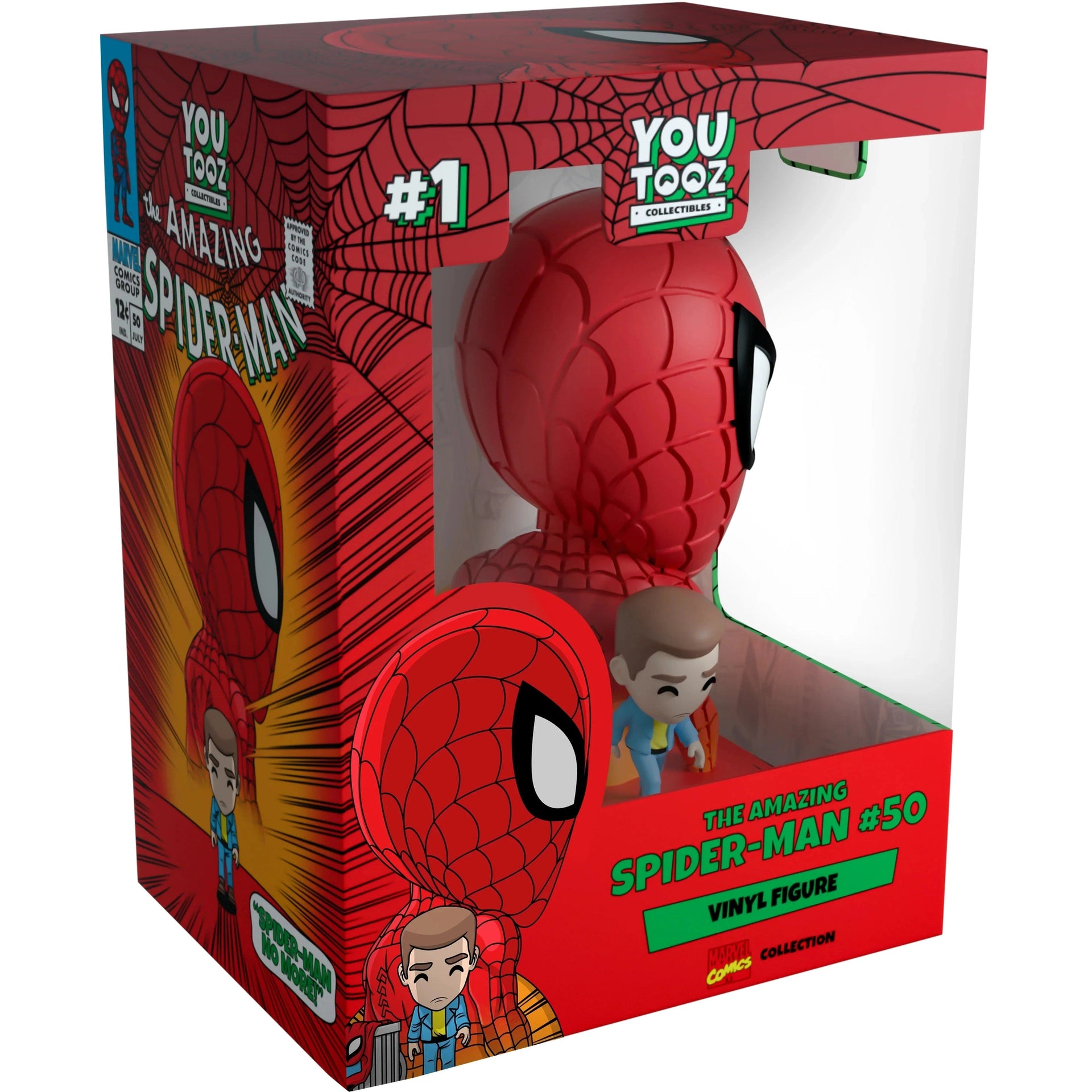 Amazing Fantasy #50 Spider-Man & Peter Parker Vinyl Figure