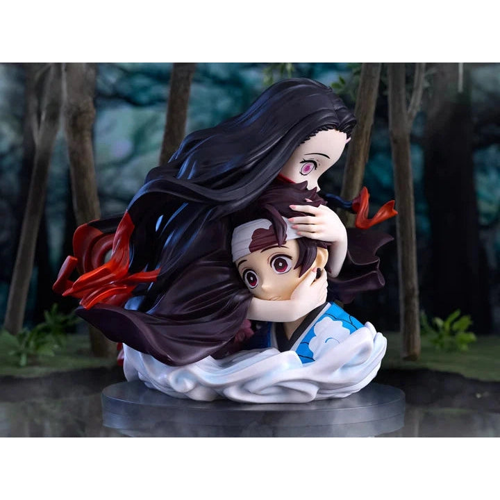 Demon Slayer: Kimetsu no Yaiba Tanjiro & Nezuko Kamado Locus Bust - Bandai Spirits - Ichibansho ArtScale Memoria