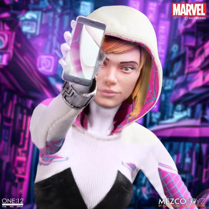 Marvel Comics Ghost Spider Spider-Gwen Action Figure - Mezco Toys - One:12 Collective