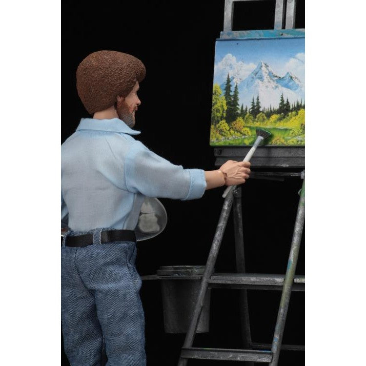 The Joy of Painting Bob Ross Clothed Action Figure - NECA