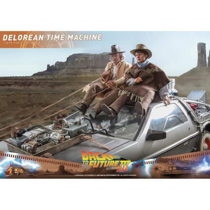 Back to the Future Part III DeLorean Time Machine 1/6th Scale Collectible Vehicle - Hot Toys