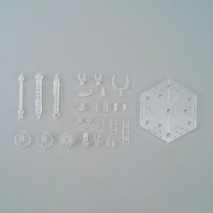 Action Base 5 Clear 1/144 Model Display Stand - Bandai Hobby - Gundam, Gunpla, Figure-Rise