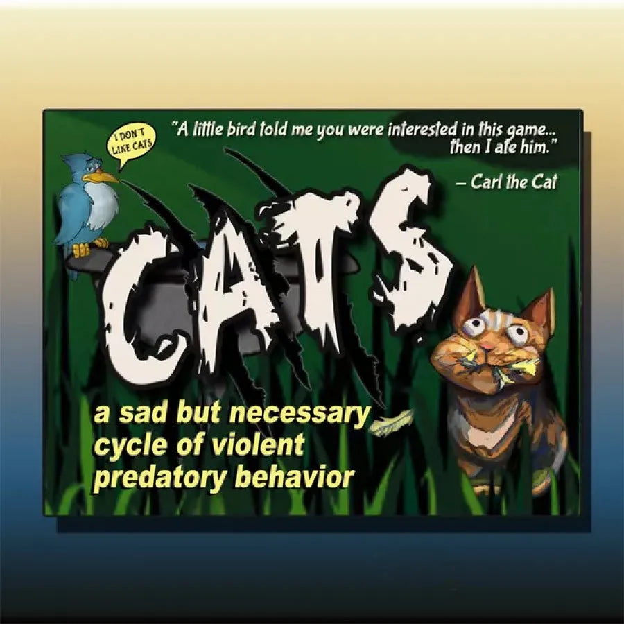Cats: A Sad but Necessary Cycle of Violent Predatory Behavior - Family Card Game