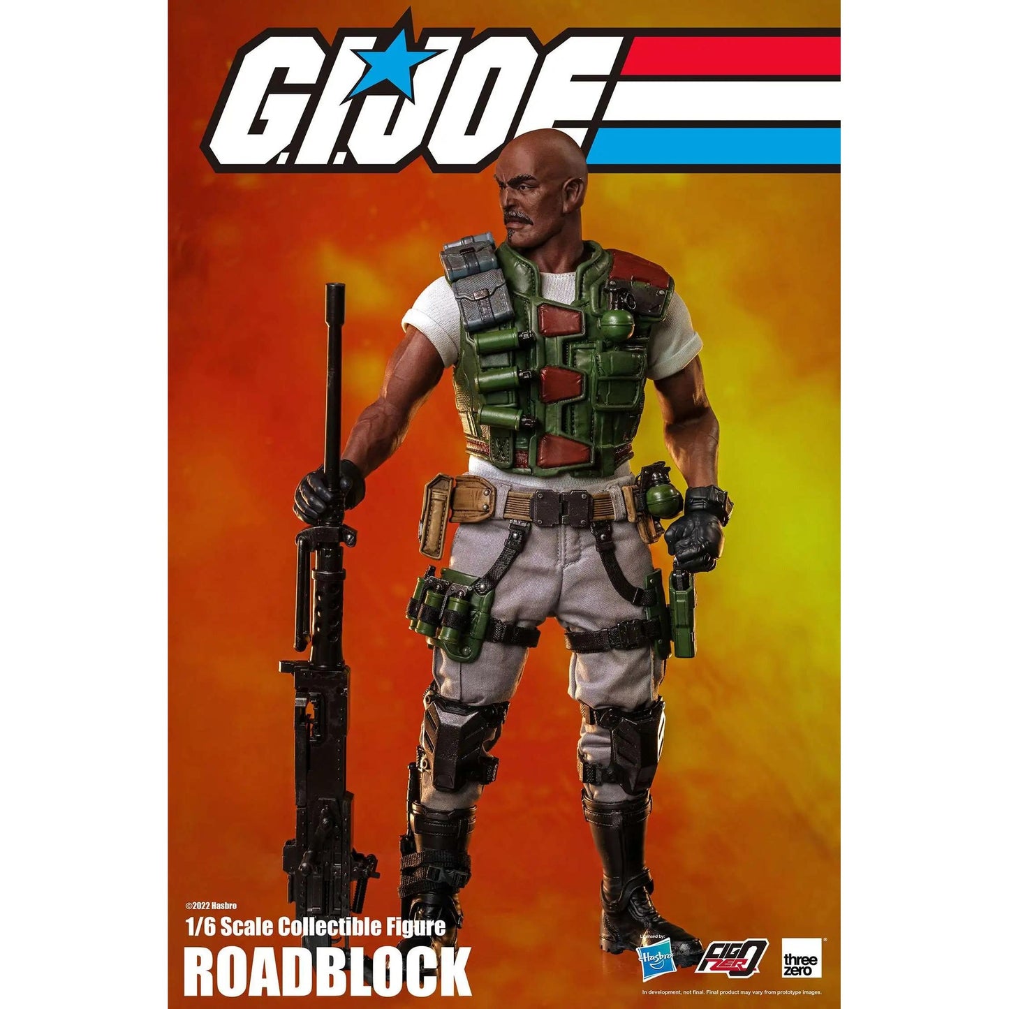 G.I. Joe Roadbock 1/6 Scale Action Figure - ThreeZero, Hasbro