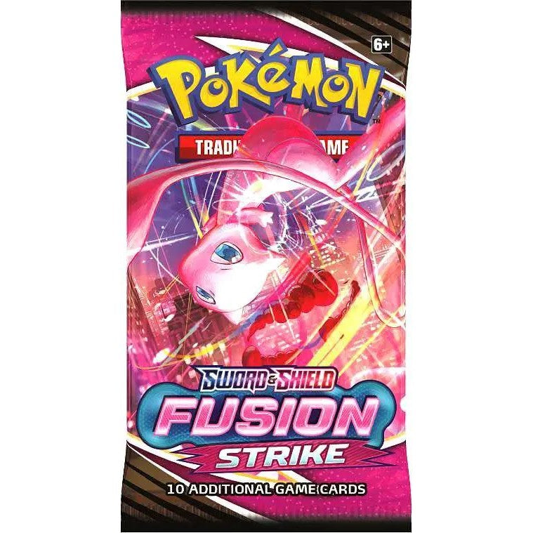 Pokemon TCG: Sword & Shield Fusion Strike Booster Pack - 10 Cards