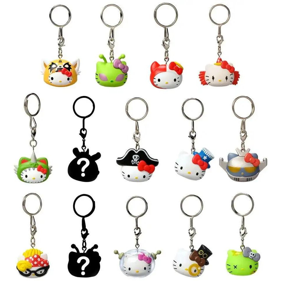 Hello Kitty Time to Shine Keychain Series Blind Box - 1 Random Figure, 14 Possible Designs - Kidrobot, Sanrio