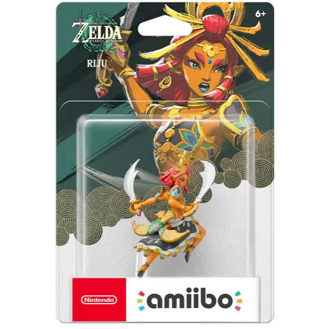 The Legend of Zelda: Tears of the Kingdom Riju Figure - Nintendo - Amiibo