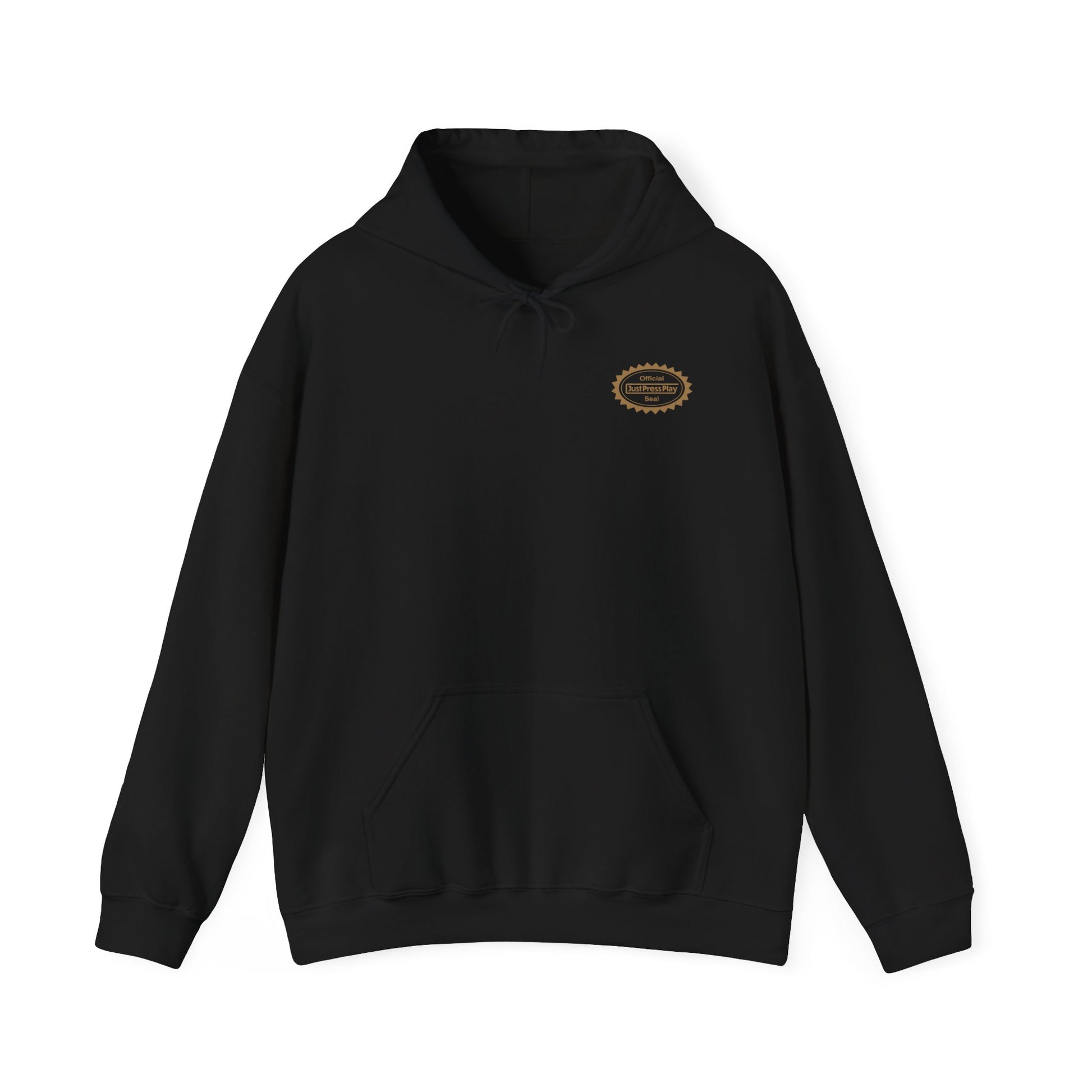 Just Press Play Hooded Sweatshirt - Black Box