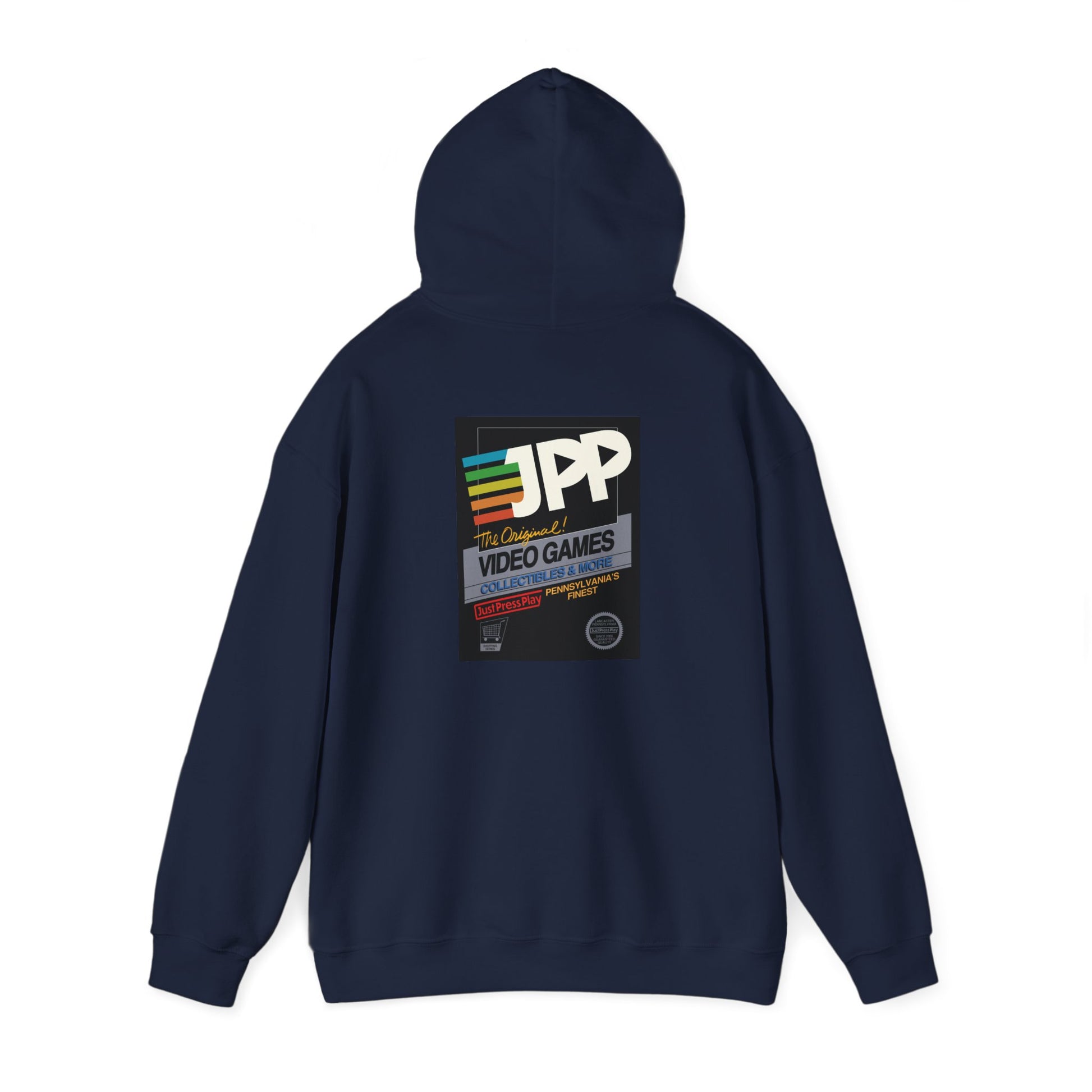 Just Press Play Hooded Sweatshirt - Black Box