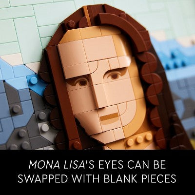 Mona Lisa Painting Wall Art Building Set - LEGO (#31213)