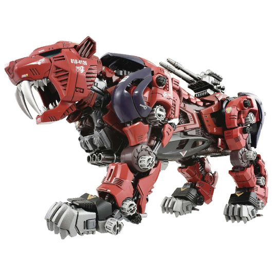 Zoids 40th Anniversary AZ-05 Saber Tiger 1/72 Scale Anime Figure Kit - Kotobukiya Zoids Highend Master Model