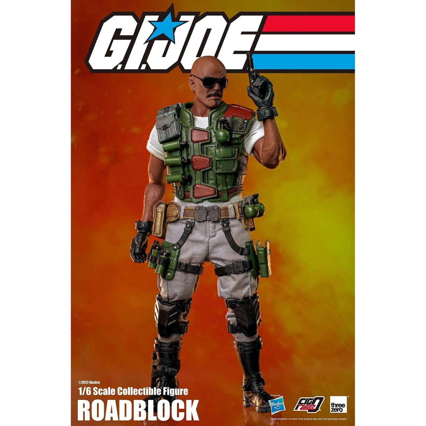 G.I. Joe Roadbock 1/6 Scale Action Figure - ThreeZero, Hasbro