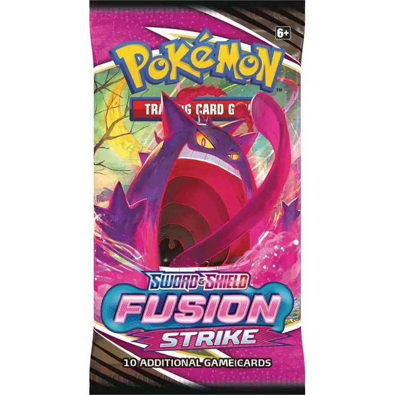 Pokemon TCG: Sword & Shield Fusion Strike Booster Pack - 10 Cards