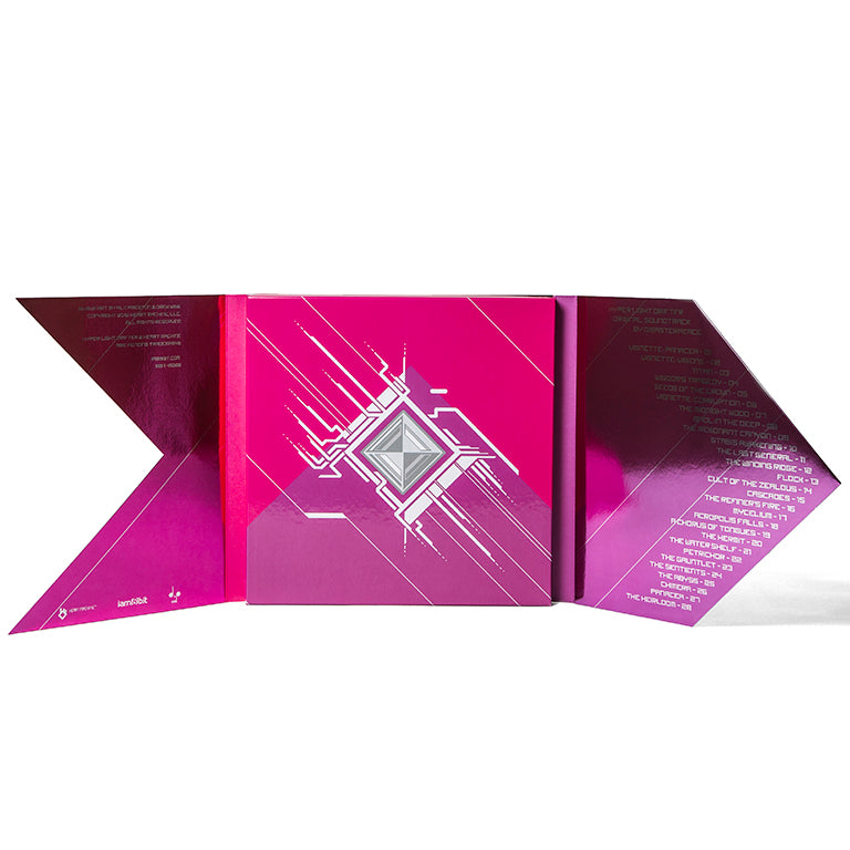 Hyper Light Drifter Original Soundtrack - Vinyl Record Set (4xLP, Multicolor, iam8bit, OST)