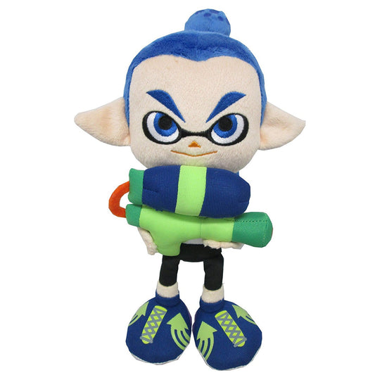 Splatoon Blue Male Inkling Plush