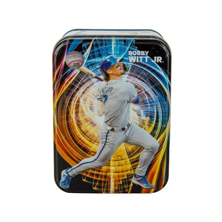 2025 Baseball Championship Collector Tin - 4 Packs + Bonus Card - MJ Holding