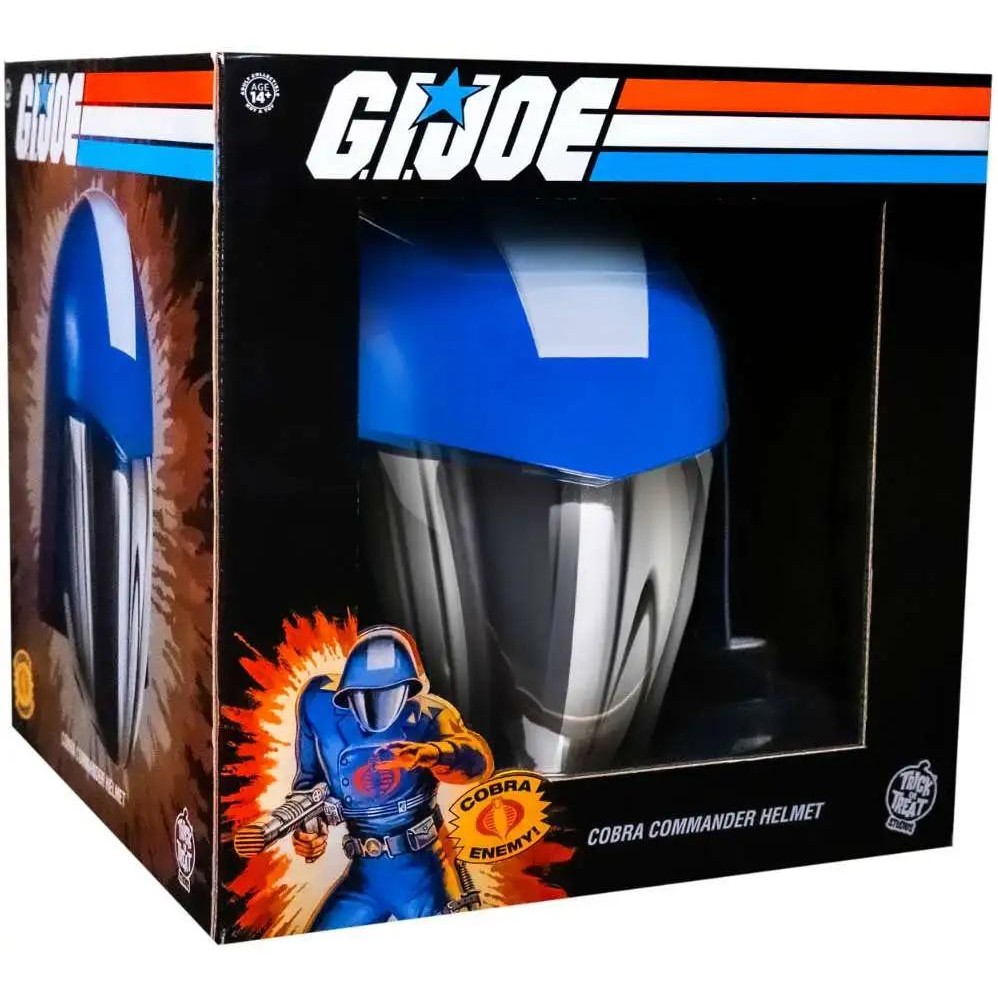 G.I. Joe Cobra Commander 1:1 Scale Wearable Helmet - Trick or Treat Studios