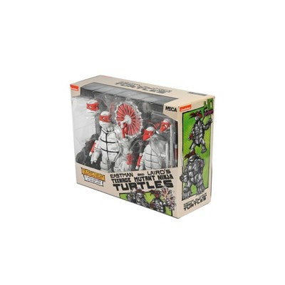 Teenage Mutant Ninja Turtles Black and White First Turtles 7" Action Figure 2-Pack - NECA