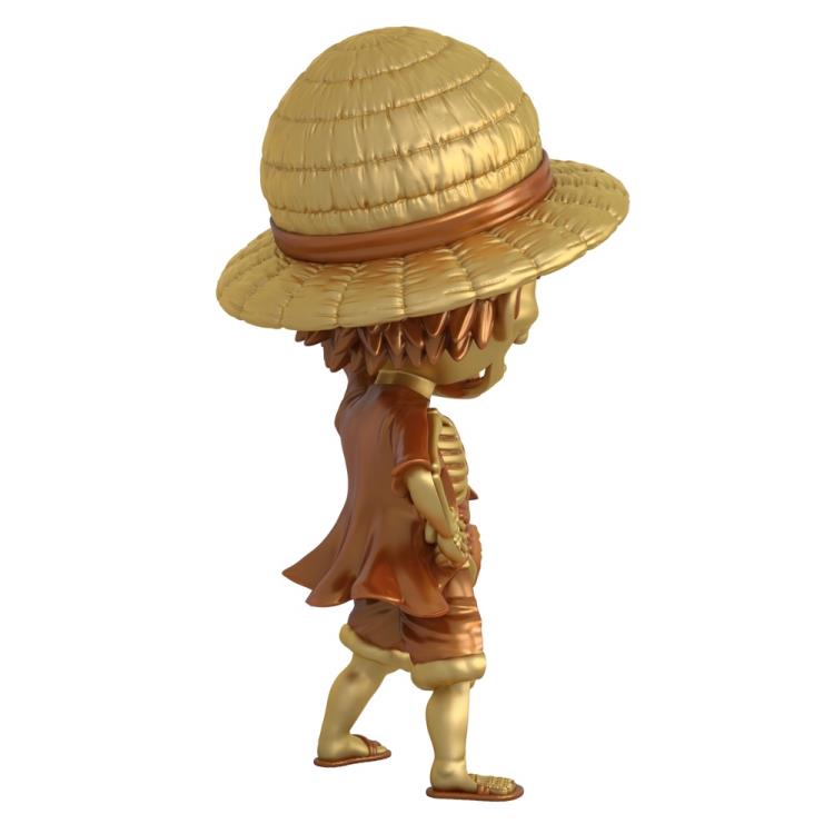 One Piece Luffy Treasure Gold Statue Figure - Mighty Jaxx - XXRAY Plus