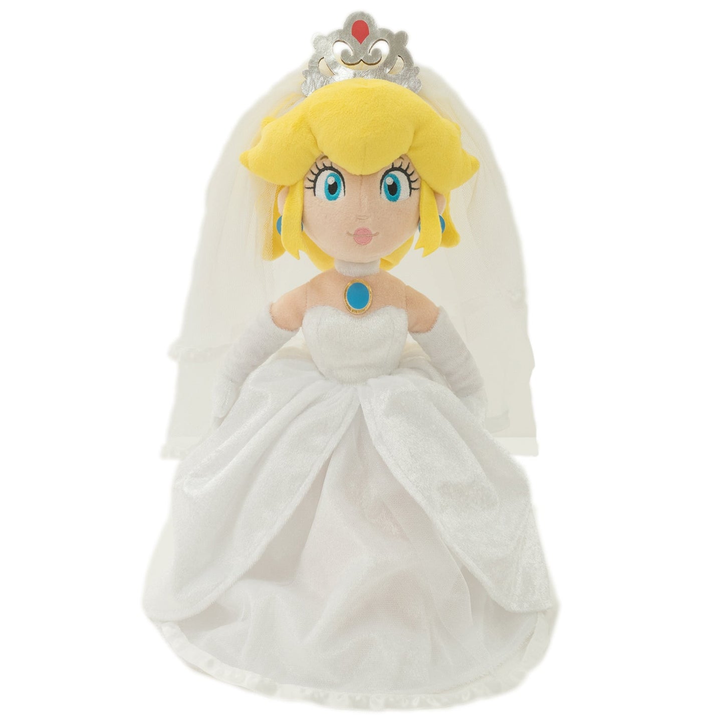 Super Mario Odyssey Wedding Bride Peach 13.5" Plush - Little Buddy