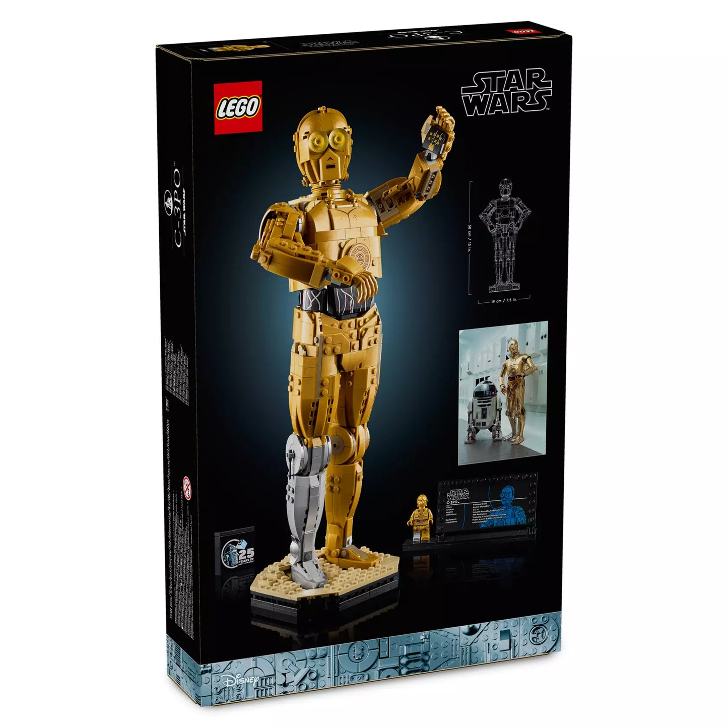 Star Wars C-3PO Buildable Droid LEGO 75398