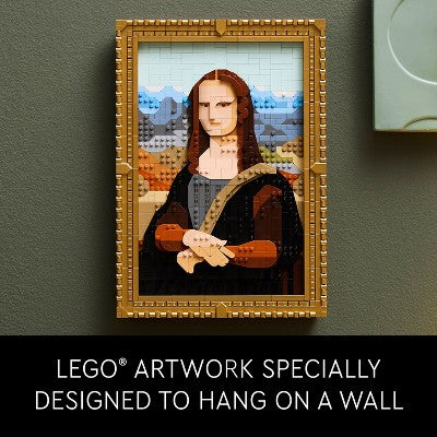 Mona Lisa Painting Wall Art Building Set - LEGO (#31213)