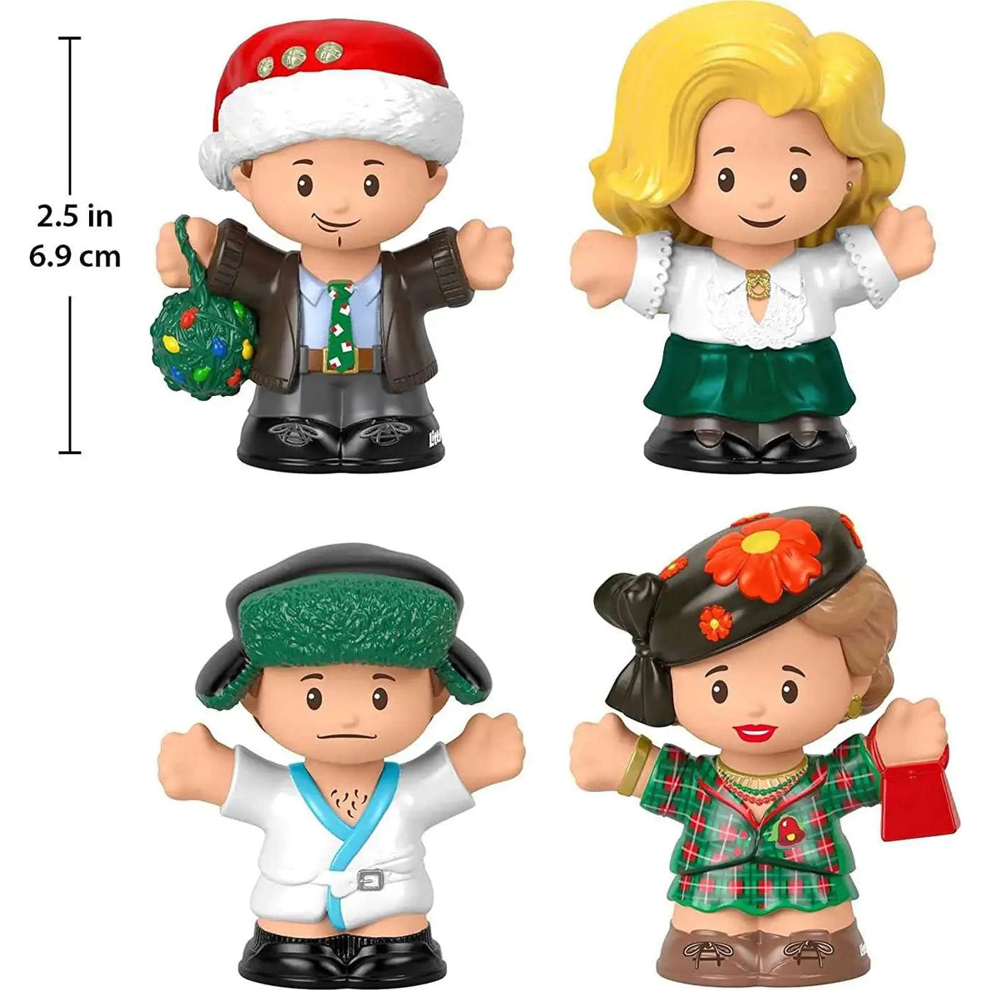 National Lampoon's Christmas Vacation Figure Set 4-Pack - Fisher Price - Little People Collector