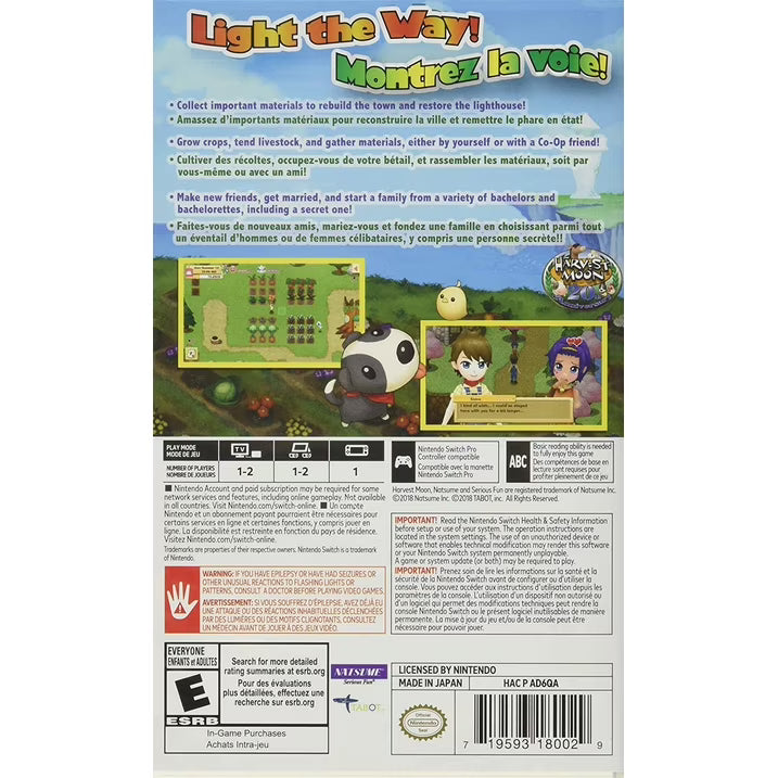 Harvest Moon: Light of Hope Special Edition - Nintendo Switch - Natsume