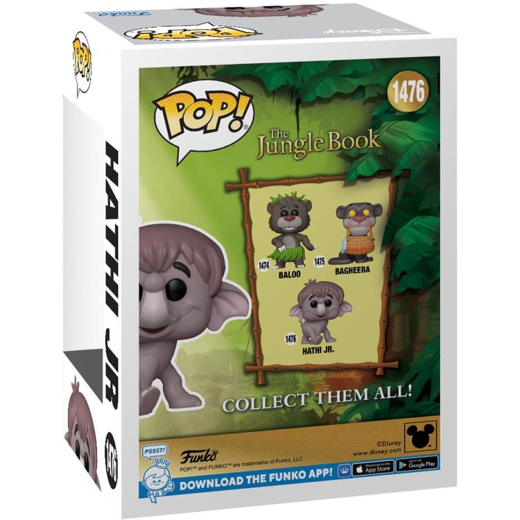The Jungle Book Hathi Jr. Vinyl Figure - Disney, Funko - POP! #1476
