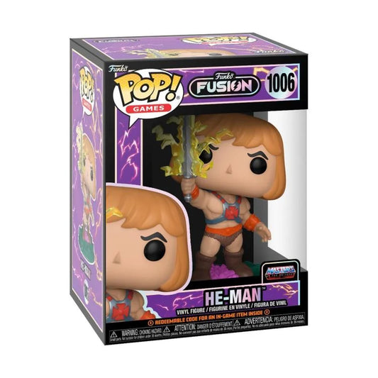 Masters of the Universe He-Man Vinyl Figure - Funko Fusion - Pop! Games #1006