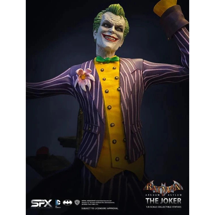 Batman: Arkham Asylum The Joker 1/8 Scale Polystone Statue Figure - Silver Fox Collectibles - Limited Edition of only 500!