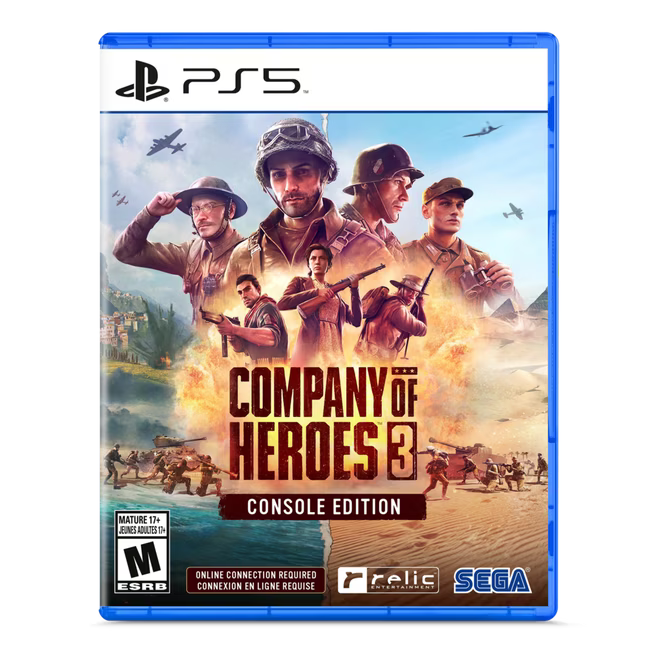 Company of Heroes 3 Console Launch Edition - PlayStation 5, PlayStation 4 - SEGA
