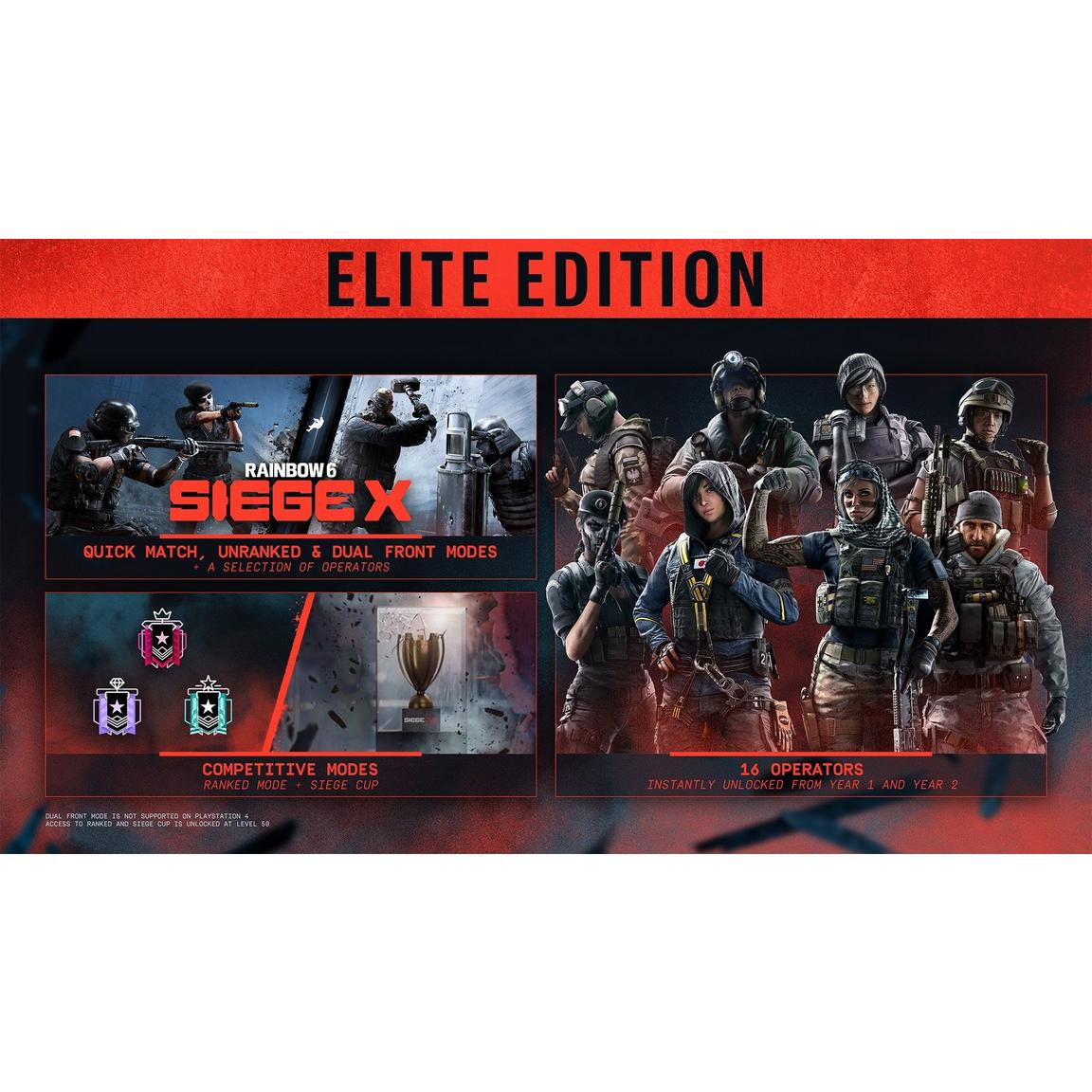 Tom Clancy's Rainbow Six Siege X Elite Edition - PlayStation 5 - Ubisoft