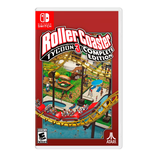 RollerCoaster Tycoon 3: Complete Edition - Nintendo Switch - Limited Run Games