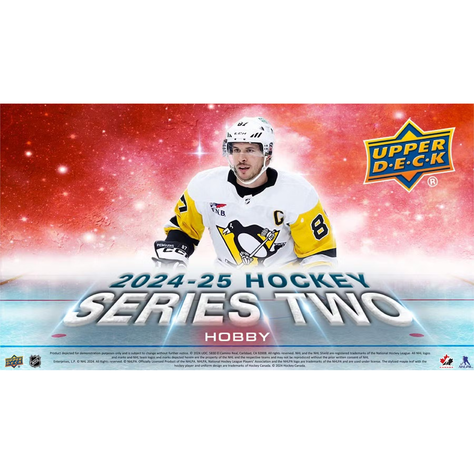 2024-25 NHL Hockey Series 2 Hobby Pack - 12 Cards - Upper Deck
