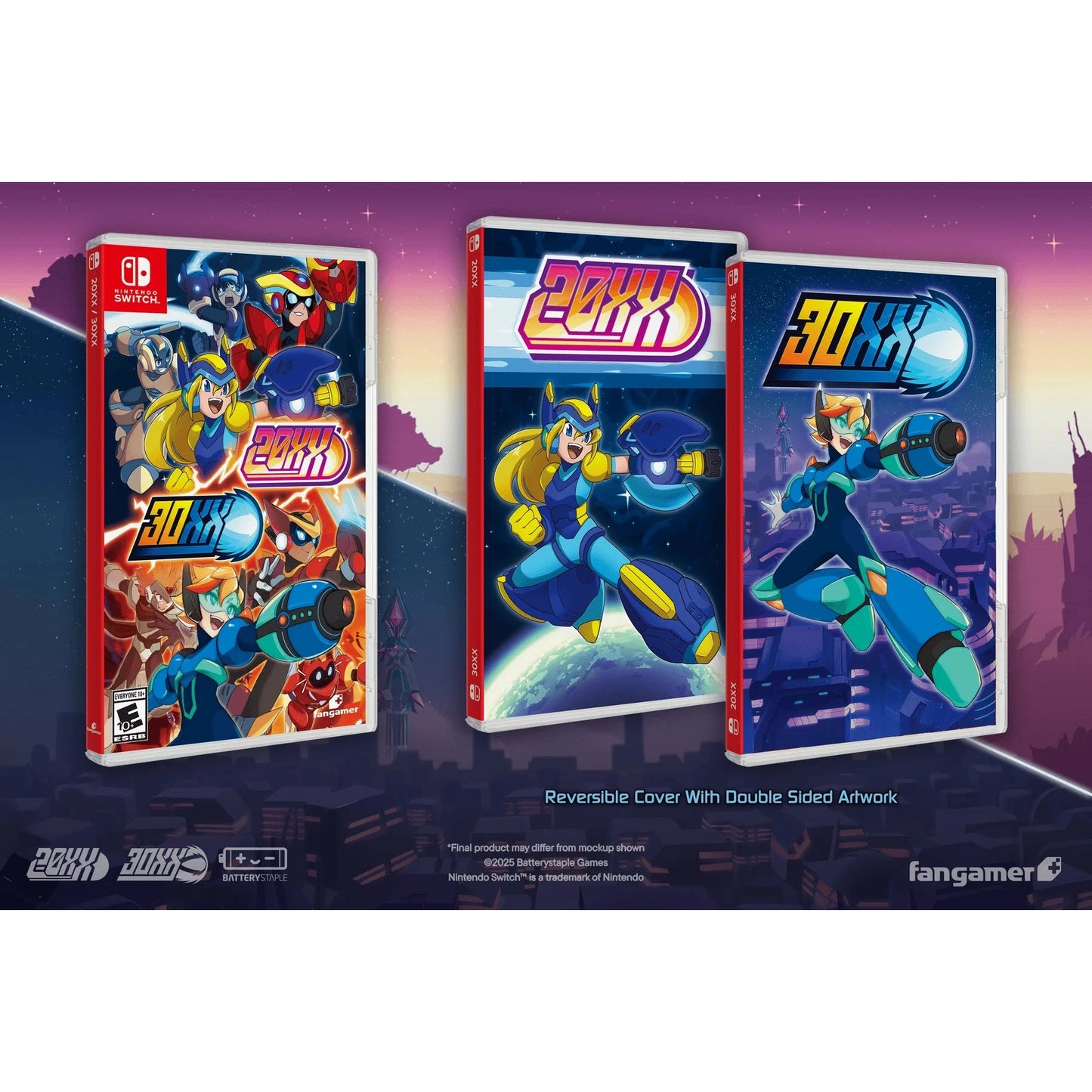 20XX/30XX - Nintendo Switch - Batterystaple, Fangamer