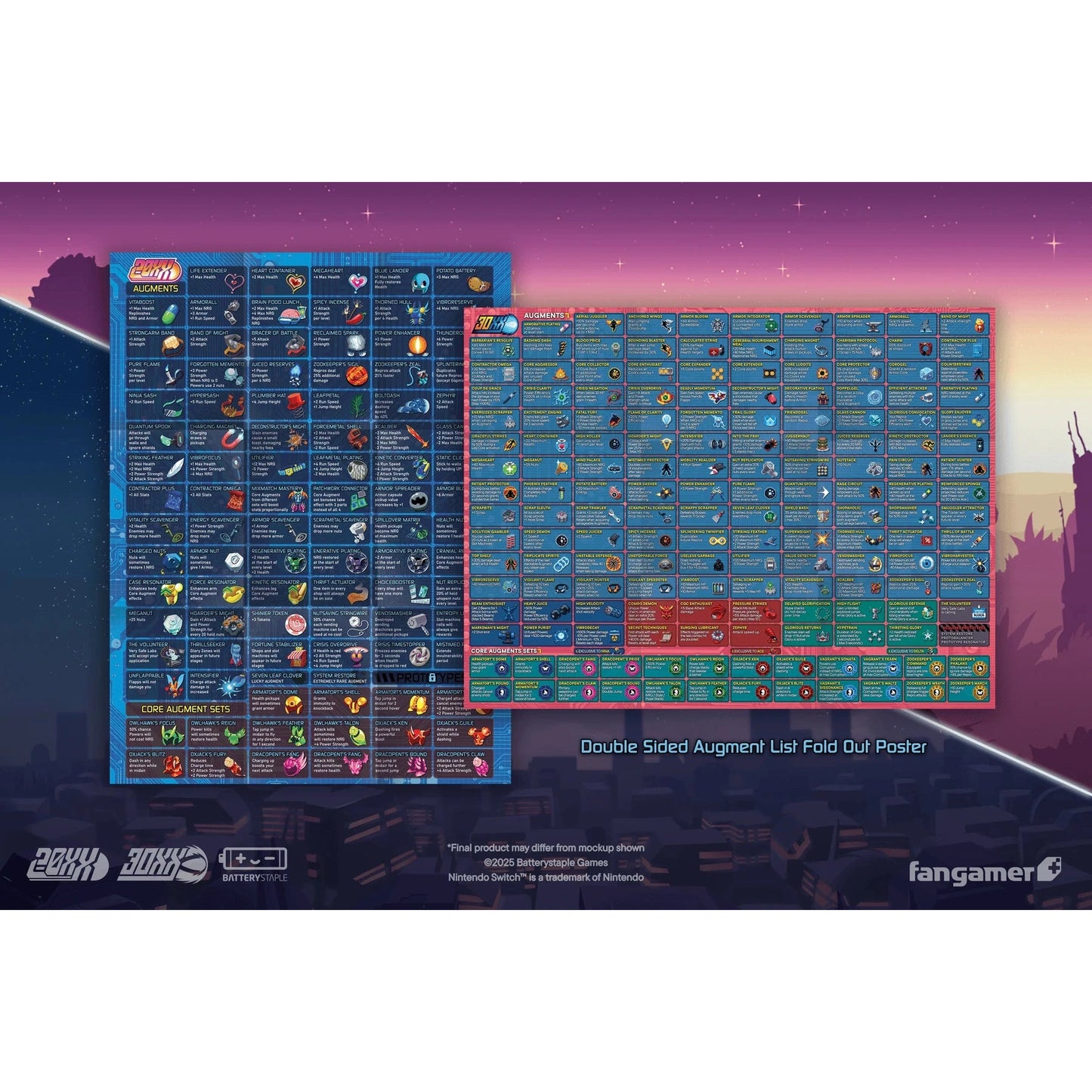 20XX/30XX - Nintendo Switch - Batterystaple, Fangamer