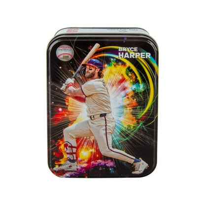 2025 Baseball Championship Collector Tin - 4 Packs + Bonus Card - MJ Holding