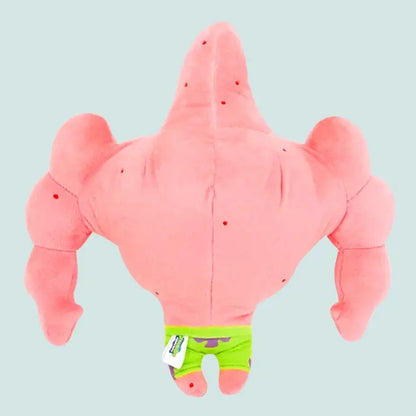 SpongeBob SquarePants Muscle Patrick Star - 12" Plush Stuffed Toy - K-Wonderland