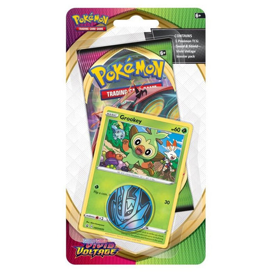 Pokemon Sword & Shield Vivid Voltage Booster Pack - 10 Cards, Blister Package