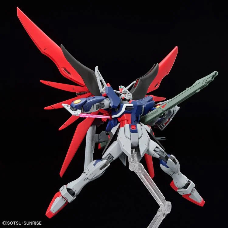 Mobile Suit Gundam SEED Freedom HGCE ZGMF/A-42S2 Destiny Gundam Spec II & Zeus Silhouette 1/144 Scale Model Kit - Bandai Spirits