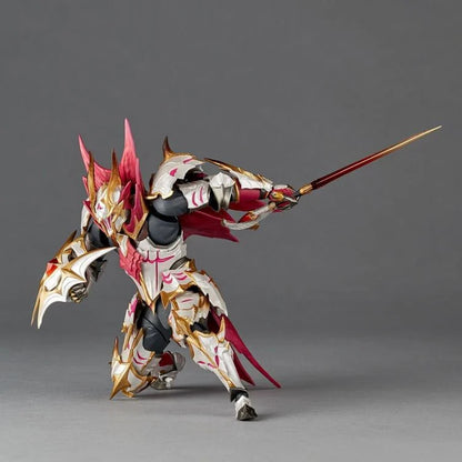 Monster Hunter Rise: Sunbreak Hunter Malzeno Armor Set Action Figure - Kaiyodo - Revoltech Amazing Yamaguchi NR021