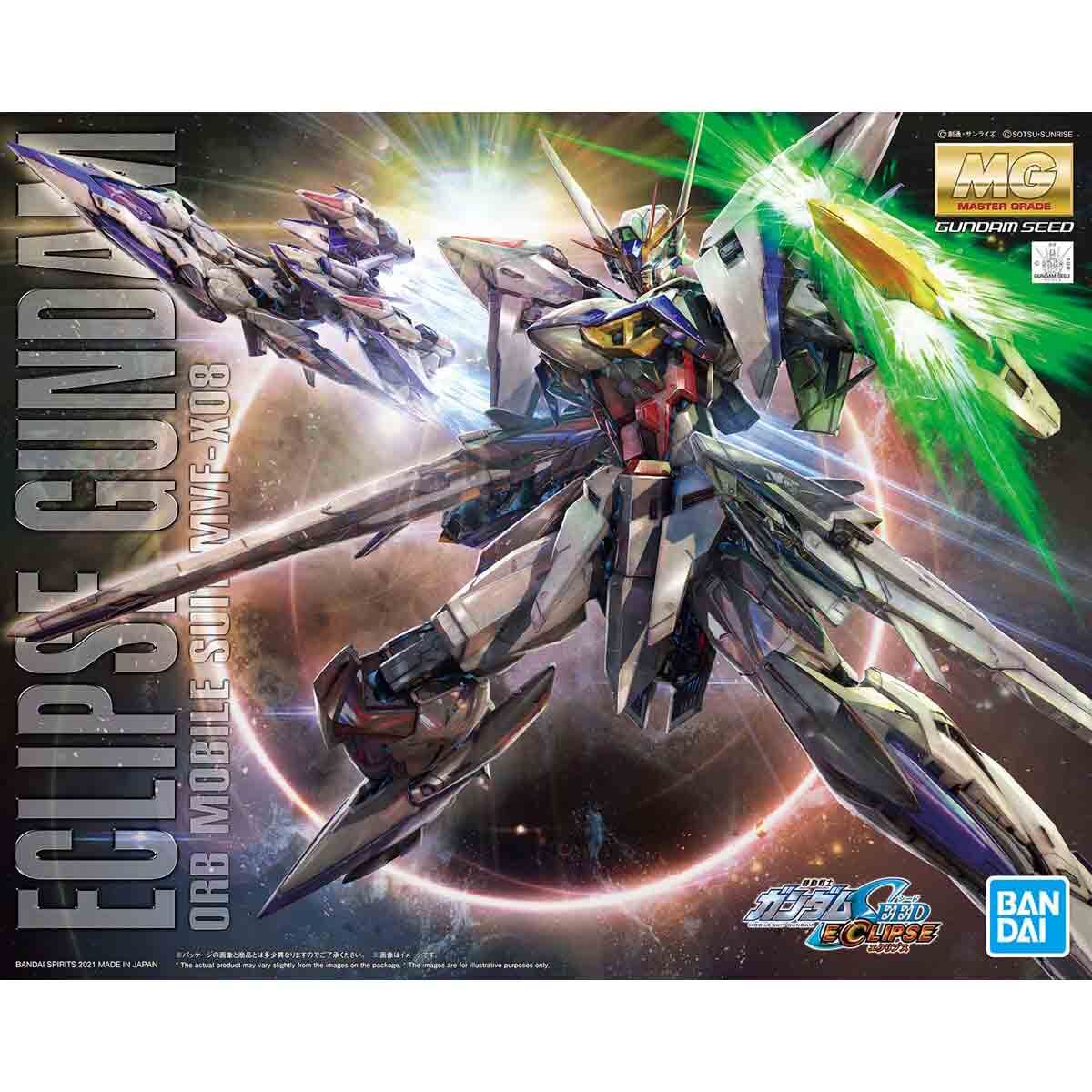 Gundam SEED Eclipse Gundam Orb Mobile Suit MVF-X08 Model Kit - Bandai - MG Master Grade