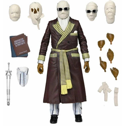 Universal Monsters Ultimate Invisible Man "Kemp House" Color Ver. Action Figure - NECA Reel Toyz