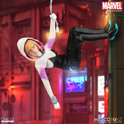 Marvel Comics Ghost Spider Spider-Gwen Action Figure - Mezco Toys - One:12 Collective