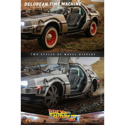 Back to the Future Part III DeLorean Time Machine 1/6th Scale Collectible Vehicle - Hot Toys