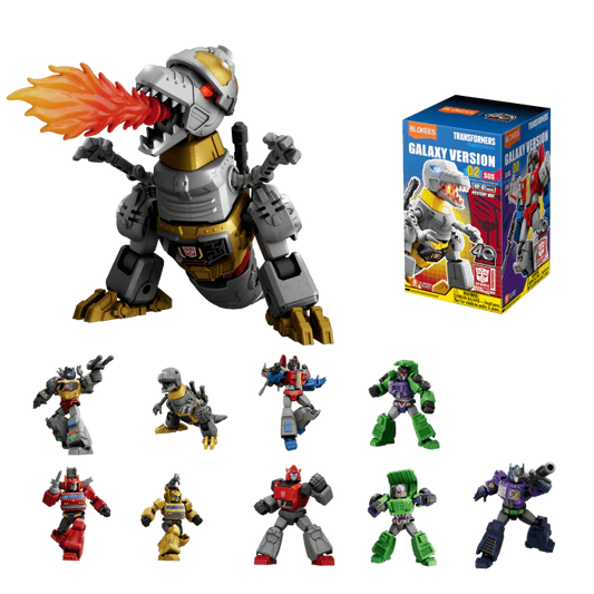 Transformers Galaxy Version 02 Mystery Blind Box - 1 Random Figure: 9 Available - Blokees