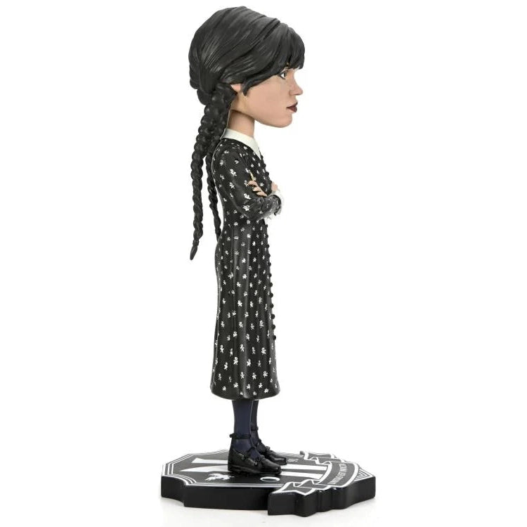Wednesday Head Knocker Bobblehead Figure - NECA - The Addams Family