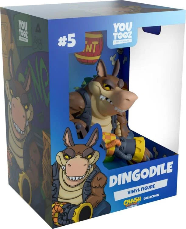 Crash Bandicoot 4: It's About Time Dingodile Vinyl Figure - Youtooz