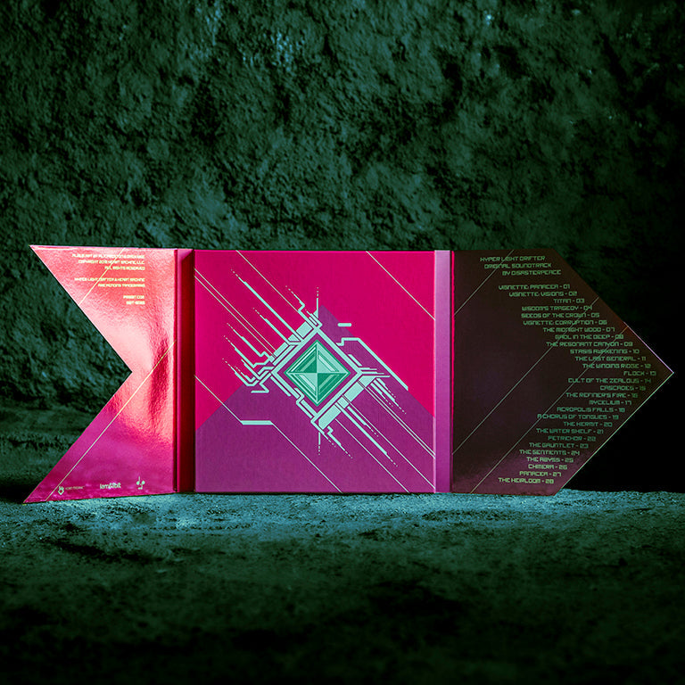 Hyper Light Drifter Original Soundtrack - Vinyl Record Set (4xLP, Multicolor, iam8bit, OST)